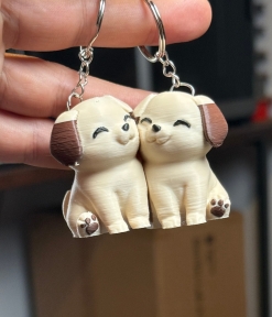 Llavero Perritos enamorados